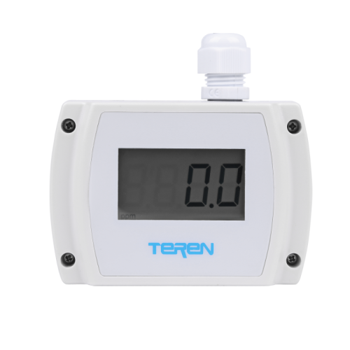 Передатчик co для настенного монтажа выход rs485/modbus 300ppm жк-дисплей CMWL811