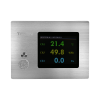 Многофункциональный дисплей/ передатчик, вход и выход rs485/modbus rtu, 3 ключа и винт для отбора проб, 4 отверстия, горизонтальный тип MFDP88811H1